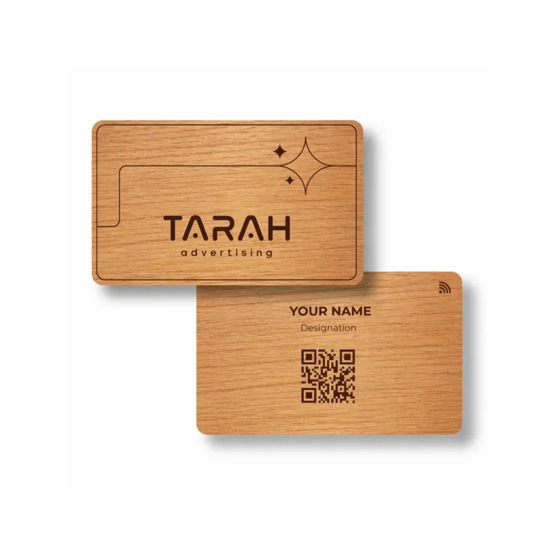 Wooden NFC Card